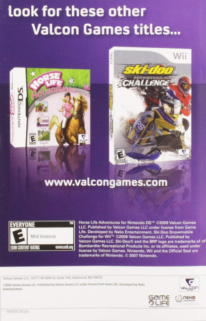 Valcon Games Horse Life Adventures for Nintendo Wii - Engaging Horse Riding Gameplay, Model 853333001677