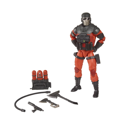 G.I. Joe Barbecue Gabriel Kelly Figure - Cobra Island - 6 inches - Red - Model 5010993862740