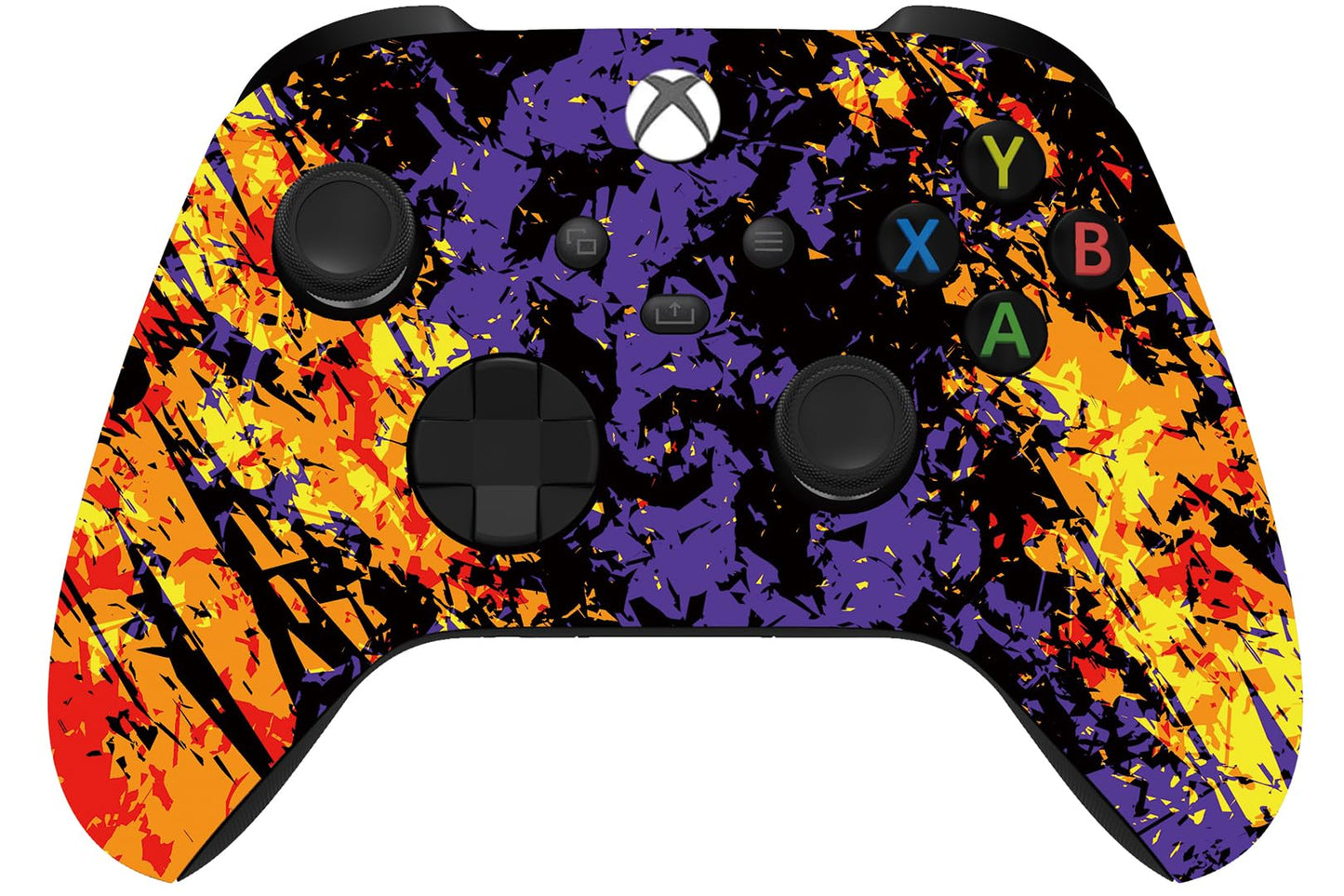 Custom Controllerzz Wireless Controller for Xbox Series X/S & One - Soft Touch Feel, X/S Inferno Galaxy