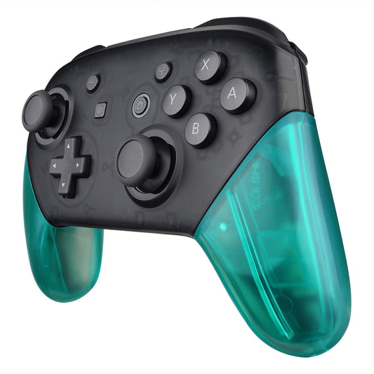 eXtremeRate Emerald Green Replacement Handle Grips for Nintendo Switch Pro Controller  DIY Hand Grip Shell for Nintendo Switch Pro - Controller NOT Included