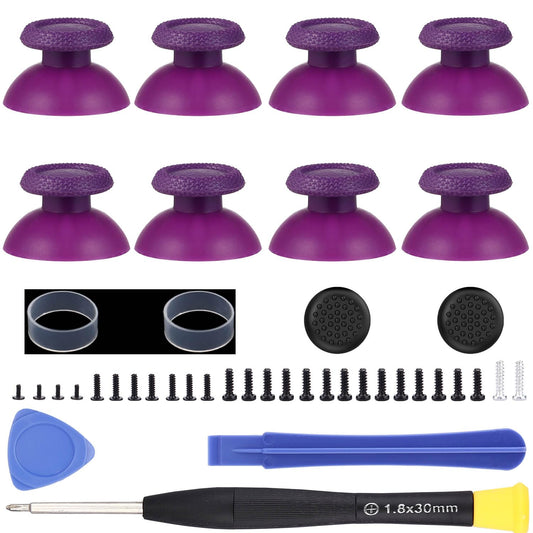 Ikpek 8 Pack Purple Replacement Thumbsticks for DualSense PS5 Controller  Custom Analog Thumb Stick Joystick Grip Replacement for PlayStation 5 Controller  for PS4 All Model Controller