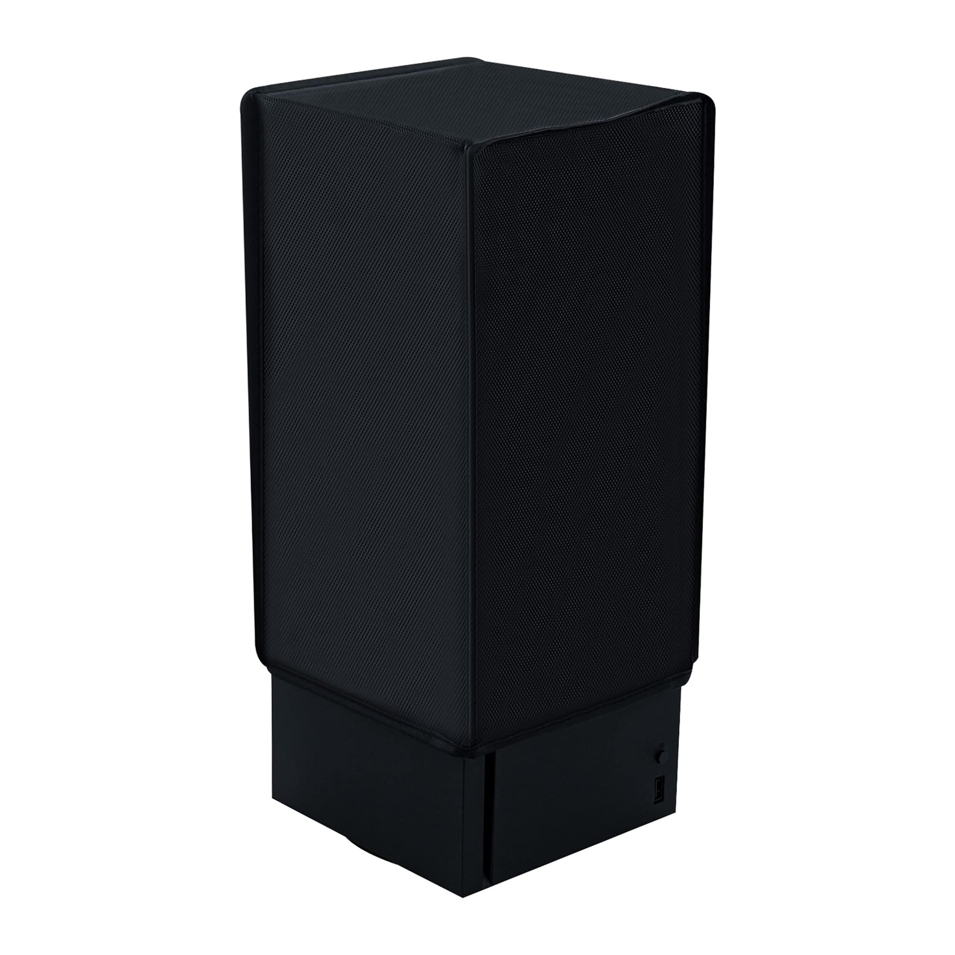 Mcbazel Xbox Series X Dust Cover, Waterproof Oxford Fabric, Anti-Scratch, Easy Access Cable Port, Black, Model MT-000016