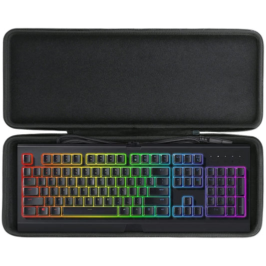 co2CREA Hard Case Replacement for Razer Cynosa Chroma/Cynosa V2 / Ornata V2 / Blackwidow V3 Pro/Blackwidow V3 / Huntsman fine design/Huntsman V2 Analog Gaming Keyboard