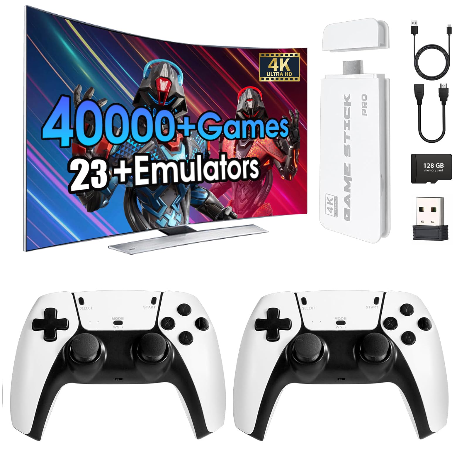 TEFELE Retro Game Console M15 - 2025 New Model, Classic Gaming Experience