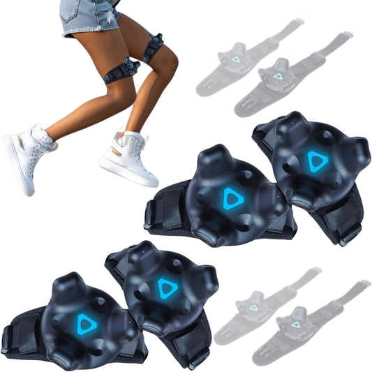 Skywin Leg Straps for VR Trackers (2 Pack) - Vive Tracker Straps for HTC Vive 3.0  2.0 & Ultimate - Secure and Comfortable Full Body Tracker (Trackers Not Included)