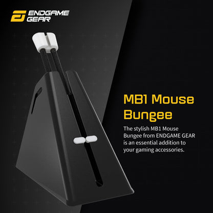 ENDGAME GEAR MB1 Mouse Bungee Holder - Anti-Slip Cable Management, Black