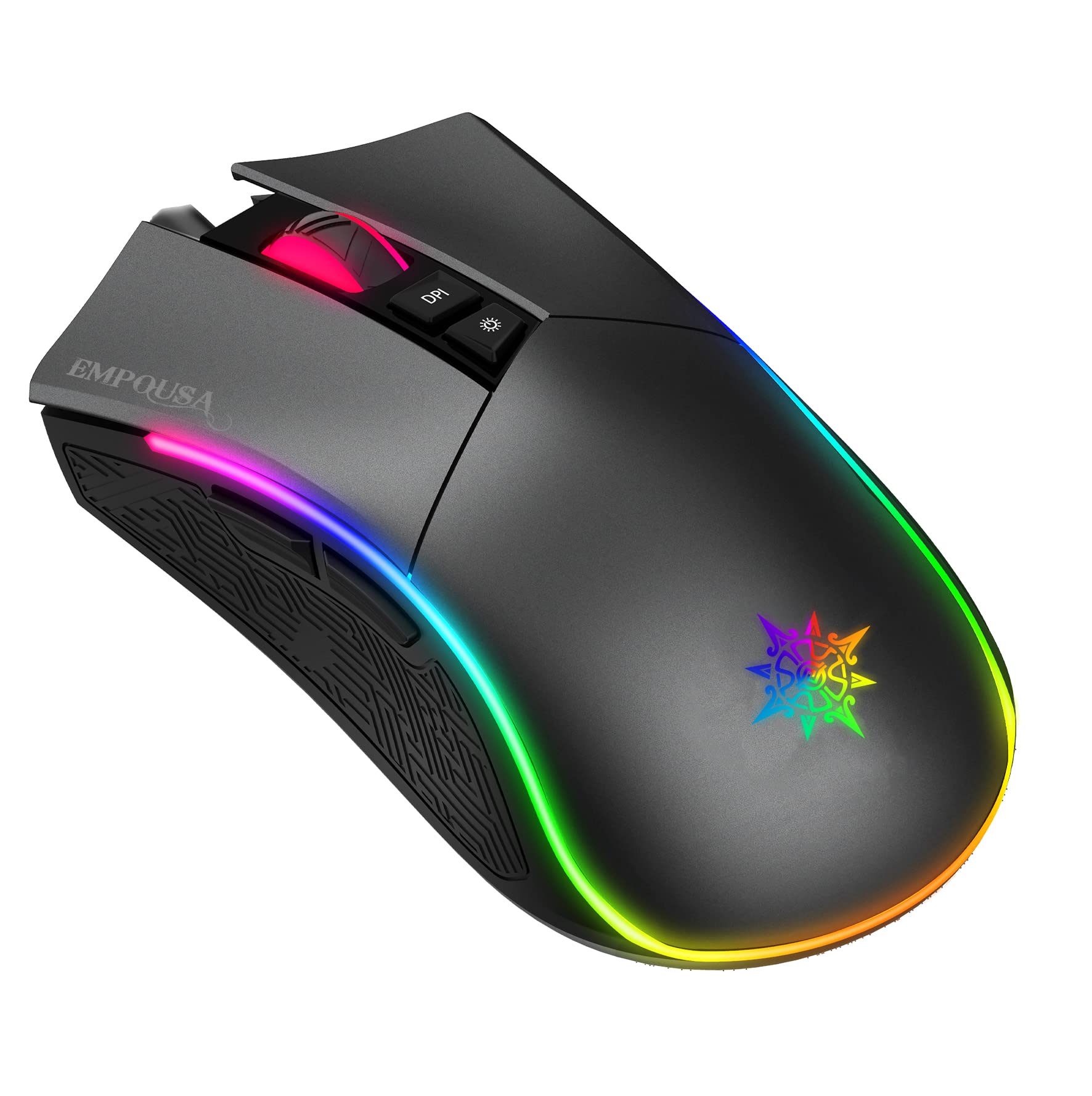 Inca IMG-GT19 PRO Optical Gaming Mouse 4800 DPI RGB Logo Effect