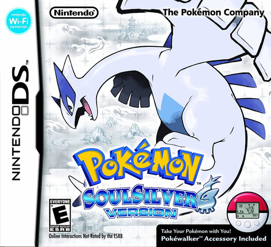 Nintendo Pokemon SoulSilver Version Video Game - Silver - Model 45496740634