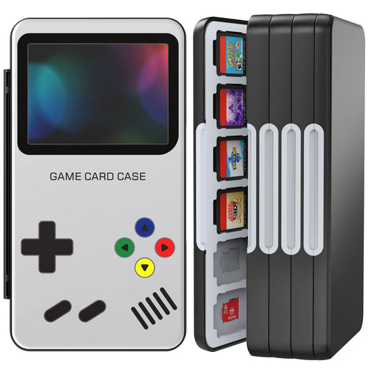HEIYING Game Card Case Holder Compatible with Nintendo Switch& Switch OLED Portable Switch Lite Game Card Storage with 96 Game Card sections and 24 Micro SD Card sections.