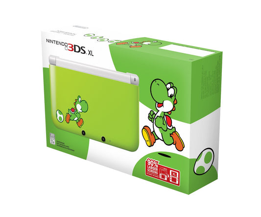 Nintendo 3DS XL Yoshi Edition Handheld Console - Model SPRSWVAB, Vibrant Design