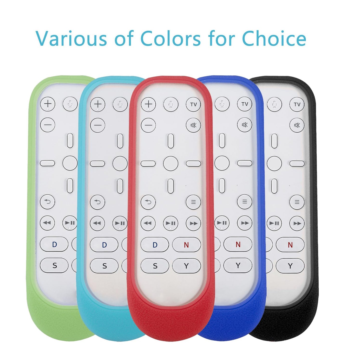 CHUNGHOP PS5 Protective Silicone Case for Media Remote - Shockproof, Washable, Red