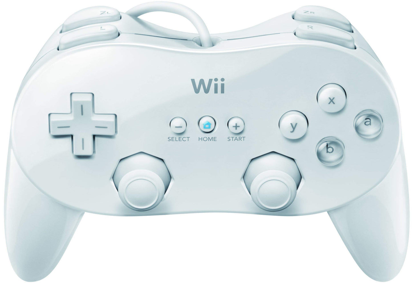 Wii Classic Controller Pro - White (refurbished)