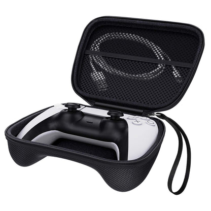 MoKo PS5 Controller Carrying Case, Hard Shell EVA Protective Cover, Black, Model P840034661187