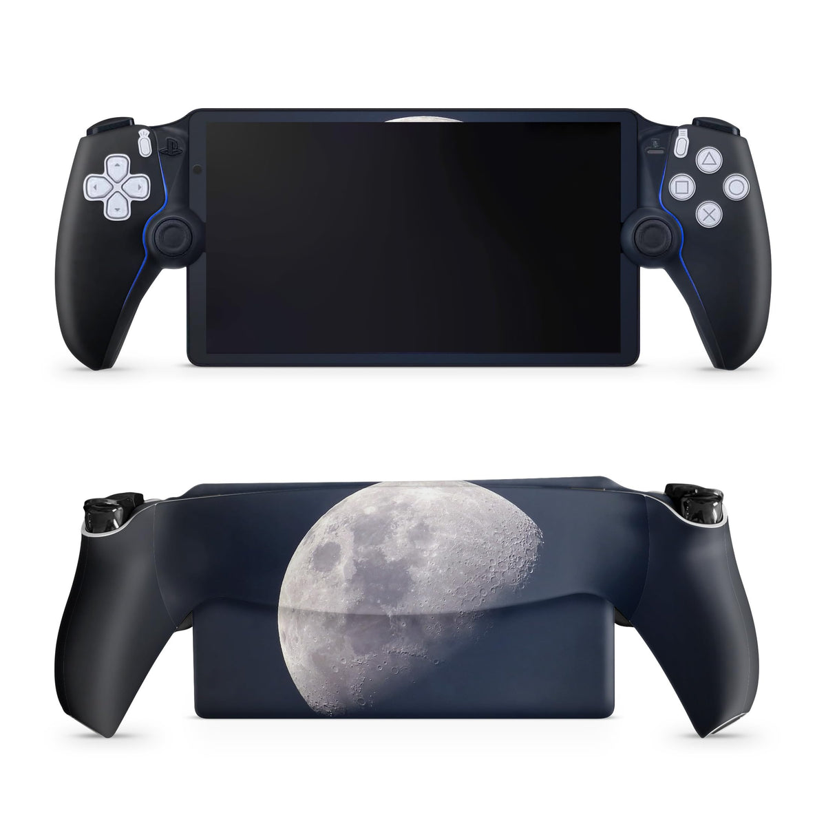 Gaming Skin Compatible with PS5 Portal Remote Player - Moon - fine 3M Vinyl Protective Wrap Decal Cover - Easy to Apply | Crafted in The USA by MightySkins