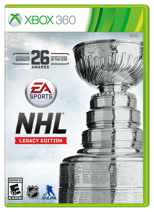 EA Sports NHL Legacy Edition - Xbox 360 - Model 73402 - Classic Hockey Gaming Experience