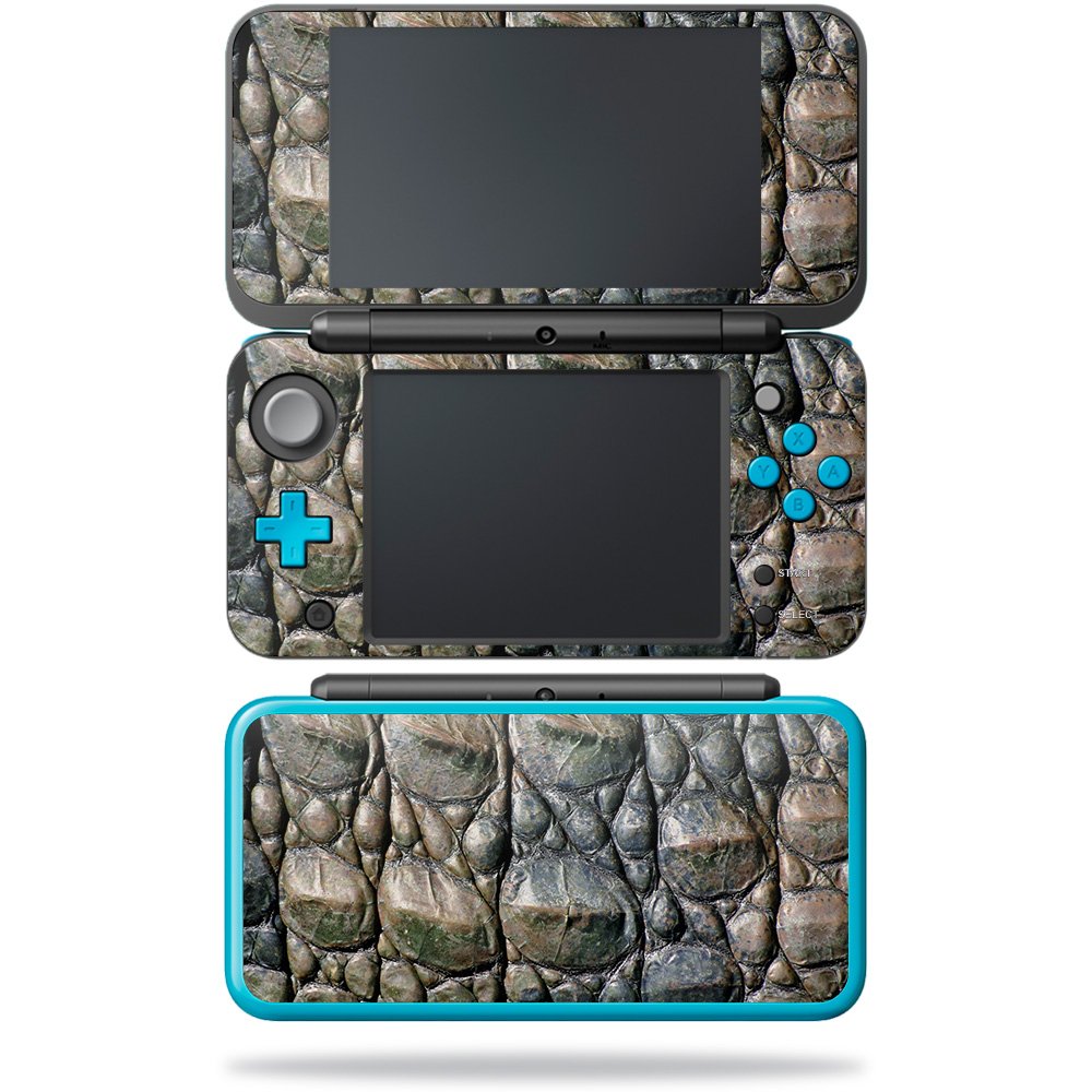 MightySkins Skin Compatible with Nintendo New 2DS XL - Gator Skin | Protective, Durable, and Unique Vinyl Decal wrap Cover | Eas