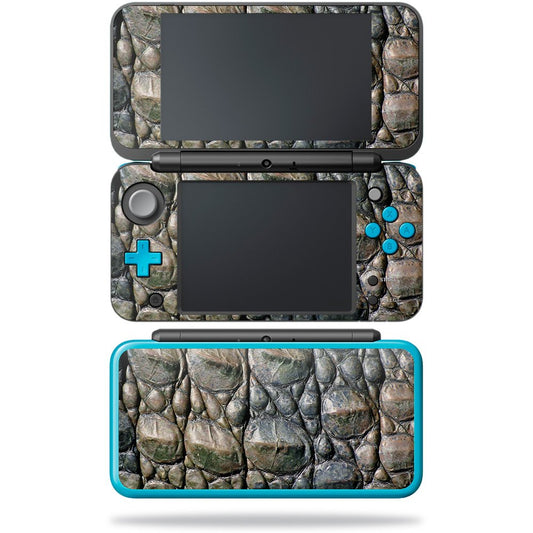 MightySkins Skin Compatible with Nintendo New 2DS XL - Gator Skin | Protective, Durable, and Unique Vinyl Decal wrap Cover | Eas