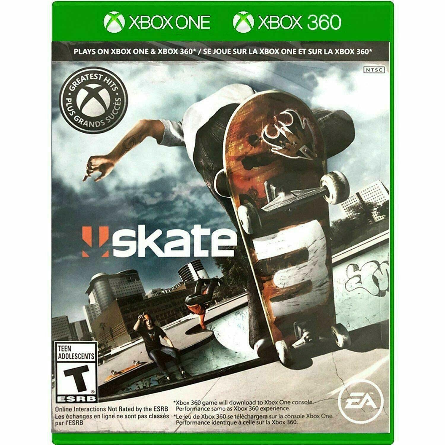 Electronic Arts Skate 3 for Xbox 360/Xbox One - Ultimate Skateboarding Experience