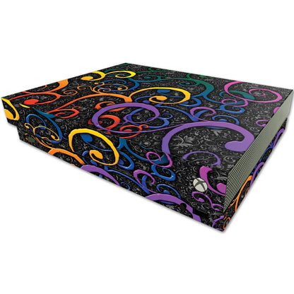 MIGHTY SKINS MightySkins Skin for Microsoft One X Console - Color Swirls, Durable Vinyl Decal Wrap, Easy Apply/Remove