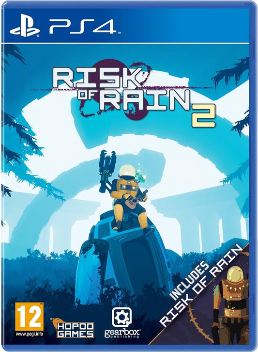 Gearbox Publishing Risk Of Rain 2 for PS4 - Action-Adventure Game, Model 5060146468947