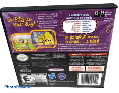 Electronic Arts Littlest Pet Shop 3 Biggest Stars Nintendo DS Game - Purple Team Model 19452