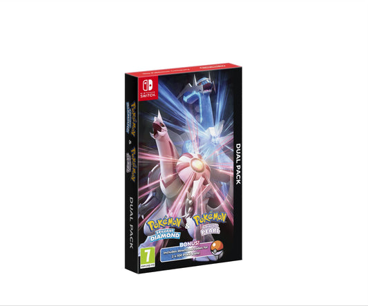 Nintendo Switch Pokemon Brilliant Diamond & Shining Pearl - Model 238FD4, Black Color