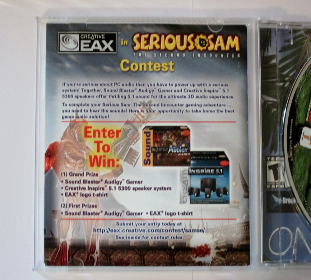 Gathering of Developers Serious Sam: The Second Encounter - Classic Action Game