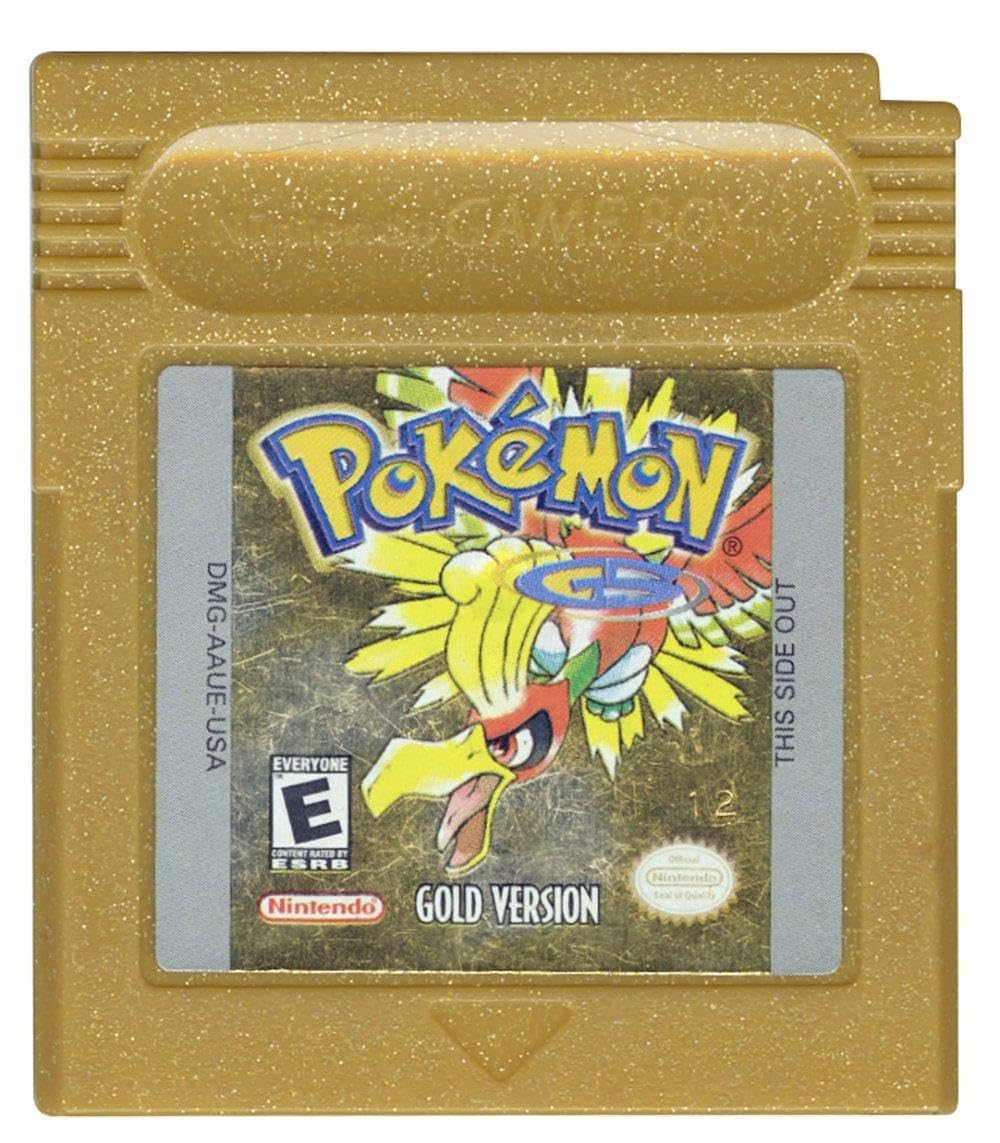 Pokemon Gold Version Nintendo GameBoy Original Authentic Advance Color GBA SP (Renewed)