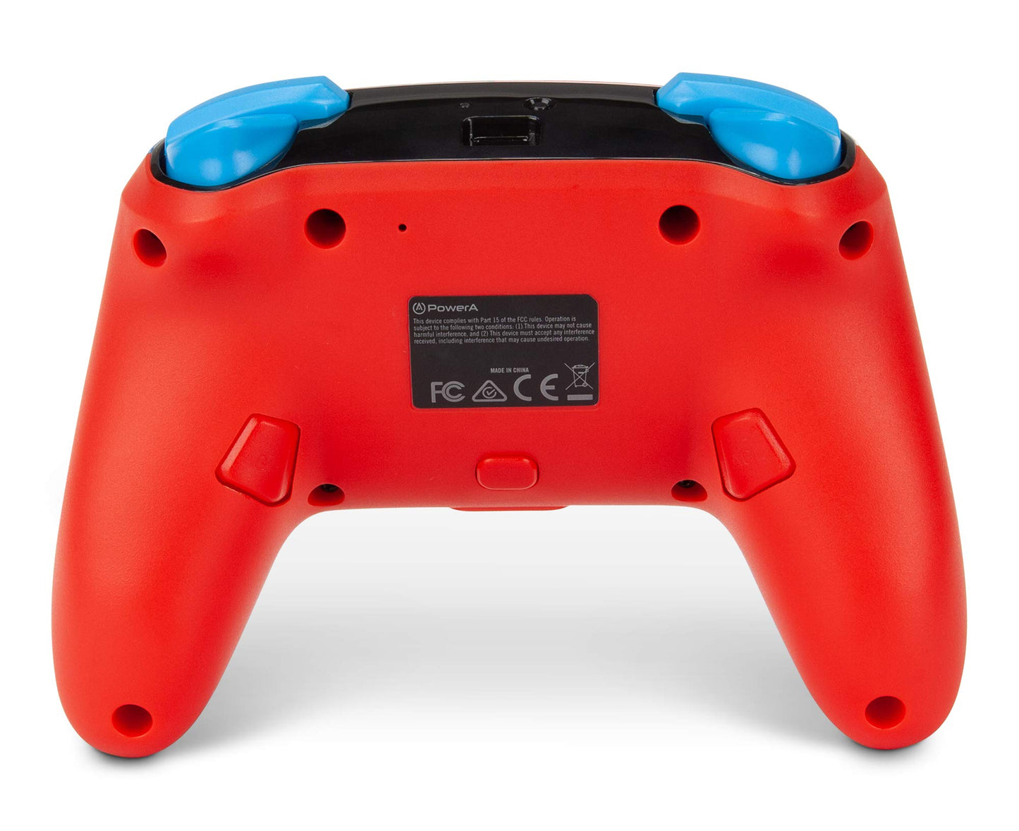 PowerA Enhanced Wireless Nintendo Switch Controller - Rechargeable, Mario Pop Color, Motion Control, Officially Licensed by Nintendo