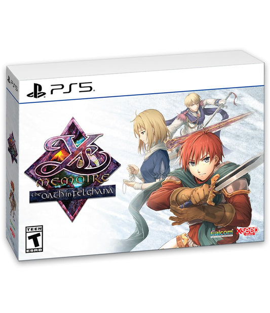 Xseed Games Ys Memoire: The Oath in Felghana - D1 Refined Edition PS5 Model 82515