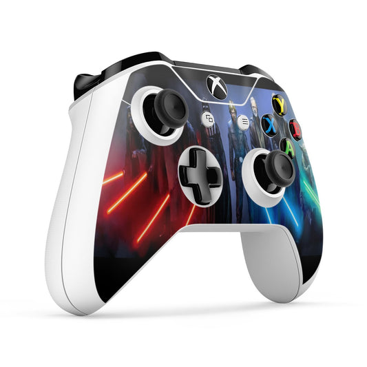 2 x Jedi Vs Sith Controller Skins Compatible with Xbox One S Full Wrap Vinyl Sticker