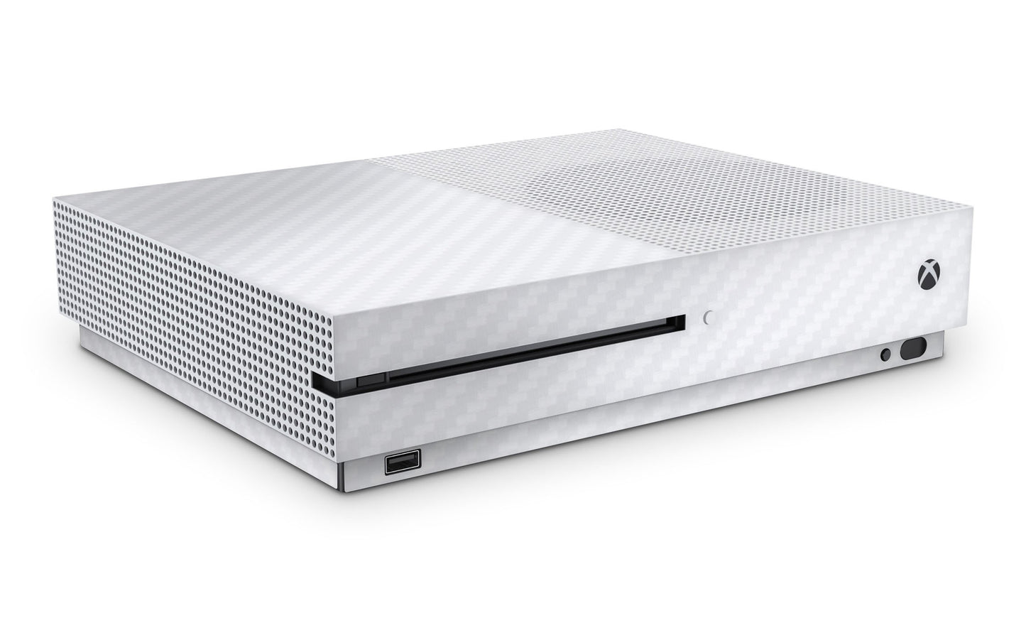 giZmoZ n gadgetZ GNG Carb Console Skin Decal + 2 Controller Skins for Xbox One S - White