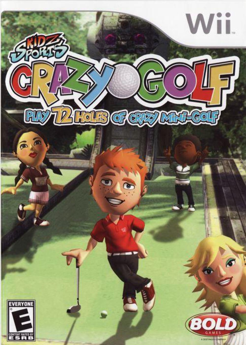 Destineer Crazy Golf Game for Nintendo Wii - Model 212452, Fun Family Entertainment, Interactive Gameplay