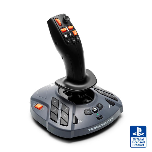 Thrustmaster SimTask FarmStick  Multifunctional Joystick for Farming Simulation (Compatible with PS5 and PC)