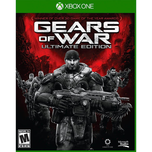 Xbox One Console - 500GB Gears of War: Ultimate Edition Bundle, Black, Model 5C6-00083