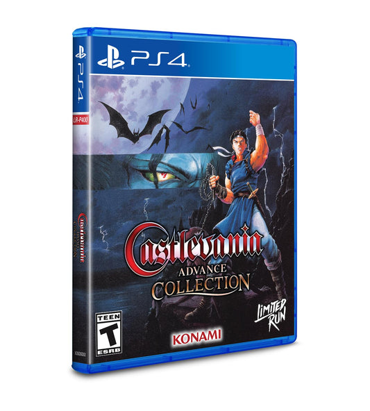 Castlevania Advance Collection for the Playstation 4 - Dracula X Cover (Limited Run #524)