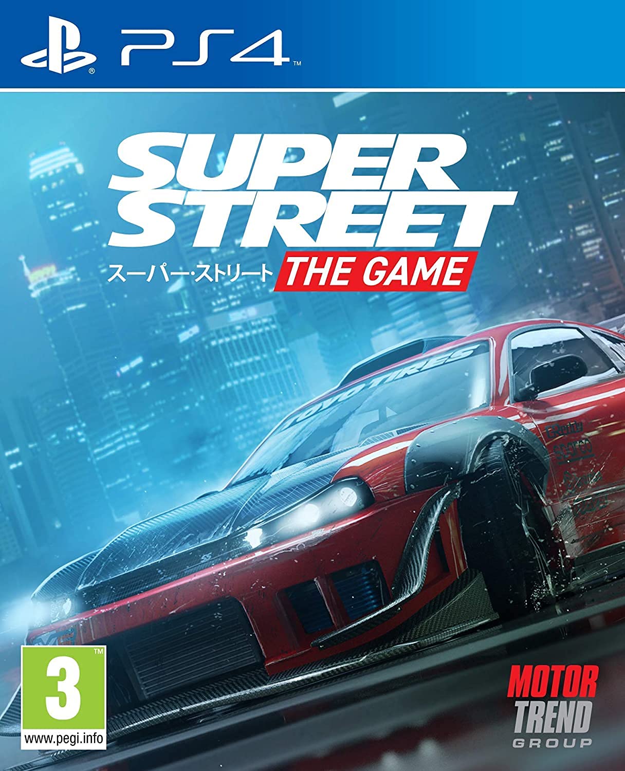 Funbox Media Super Street: The Game (PS4) - Model SSP400, Action Racing Adventure