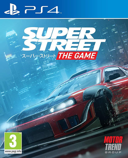 Funbox Media Super Street: The Game (PS4) - Model SSP400, Action Racing Adventure
