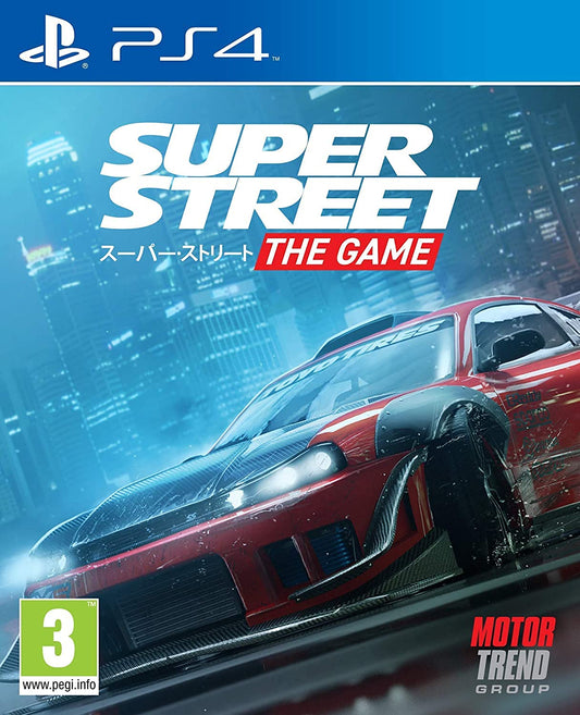 Funbox Media Super Street: The Game (PS4) - Model SSP400, Action Racing Adventure