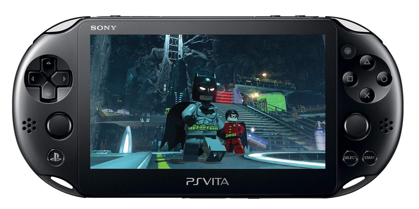 Sony Playstation Vita Wi-Fi 2000 Series Slim (PIano Black/ Matte Khaki) (Renewed)