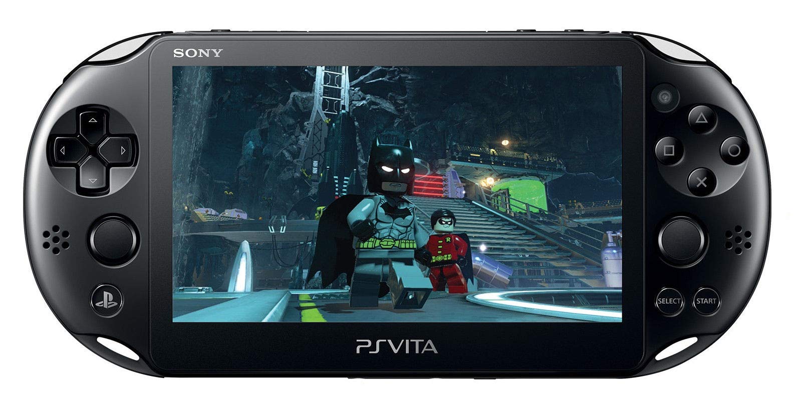 Sony Playstation Vita Wi-Fi 2000 Series Slim (PIano Black/ Matte Khaki) (Renewed)