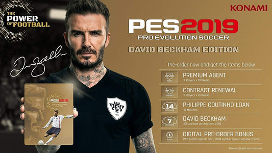 Konami Pro Evolution Soccer 2019 - Xbox One David Beckham Edition Model 30245