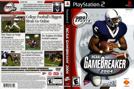 NCAA Gamebreaker 2004 - PlayStation 2 (Renewed)
