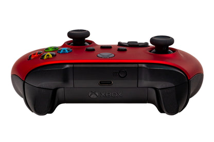 Crazy Controllerz Xbox Series X Soft Touch Controller - Metallic Red, Enhanced Grip, Compatible with Xbox One, Series X, Series S