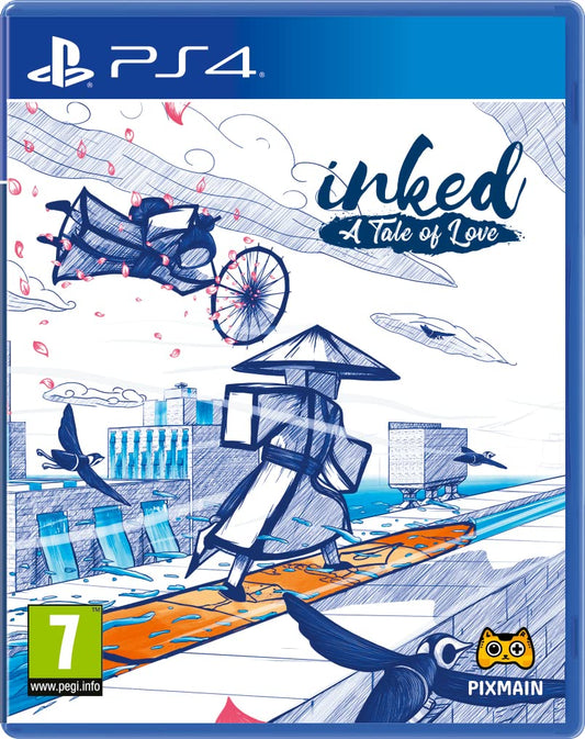 Red Art Games Inked: A Tale of Love for PlayStation 4 - Engaging Adventure Game