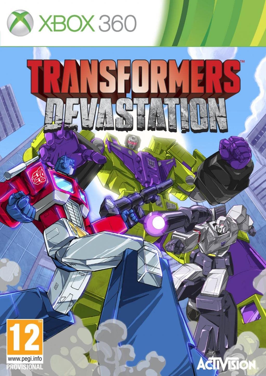 ACTIVISION Transformers Devastation Video Game for Xbox 360 - Model 77118EN