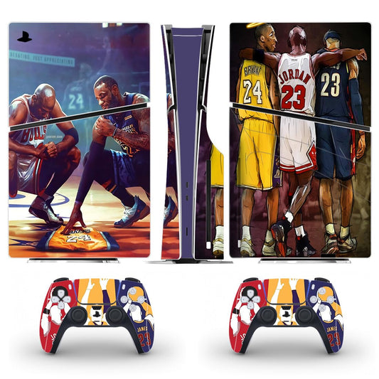PEYANZ Vinyl Skin Compatible with PS5 Slim (Disk Edition) | HD Print  Scratch Resistant  Bubble-Free Application