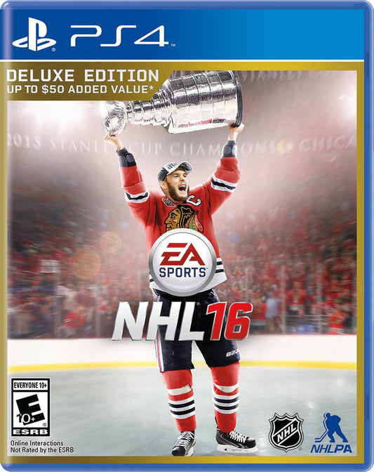 NHL 16 - Deluxe Edition - PlayStation 4 (Renewed)