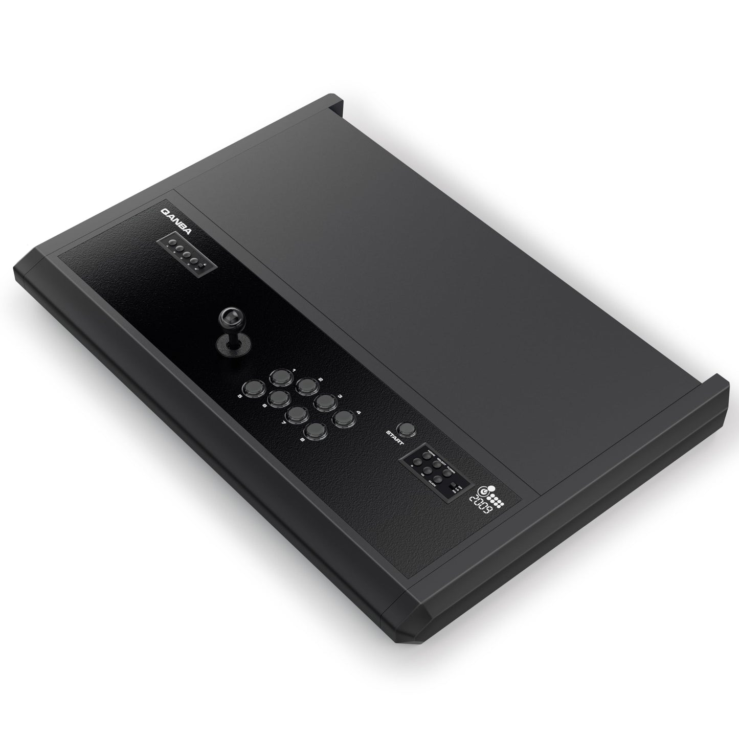 qanba Arcade Desktop Console - Gravity Silent Joystick, 2009-1P, Black