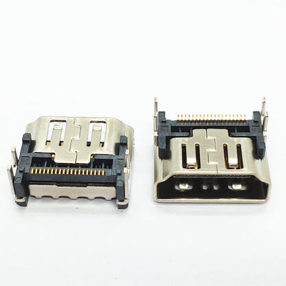 ZHAWULEEFB HDMI Port Display Socket Jack Connector for Sony PlayStation 5 PS5 - 2PCS Replacement Set